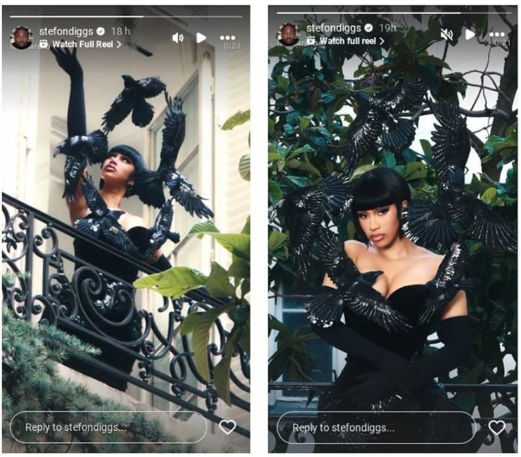 Photo of Cardi B IG post