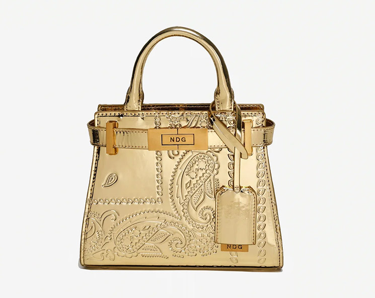 Photo of Jeanne 200MM Gold Paisley bag