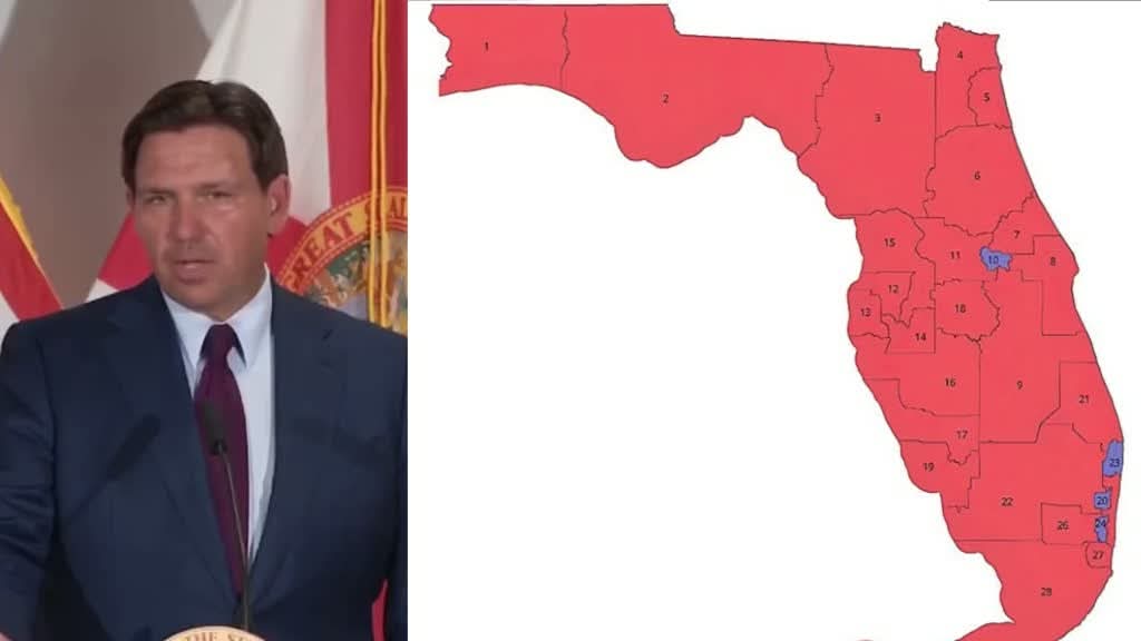 DeSantis Delivers Massive Red Wave Boost: Florida Locks in GOP House Gains with Fair New Maps