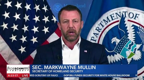 DHS SECRETARY MULLIN: ICE NOT SLOWING DOWN — 1,900 ARRESTS YESTERDAY, 60,000+ DETAINED, 2,700 DEPORTED LAST WEEK